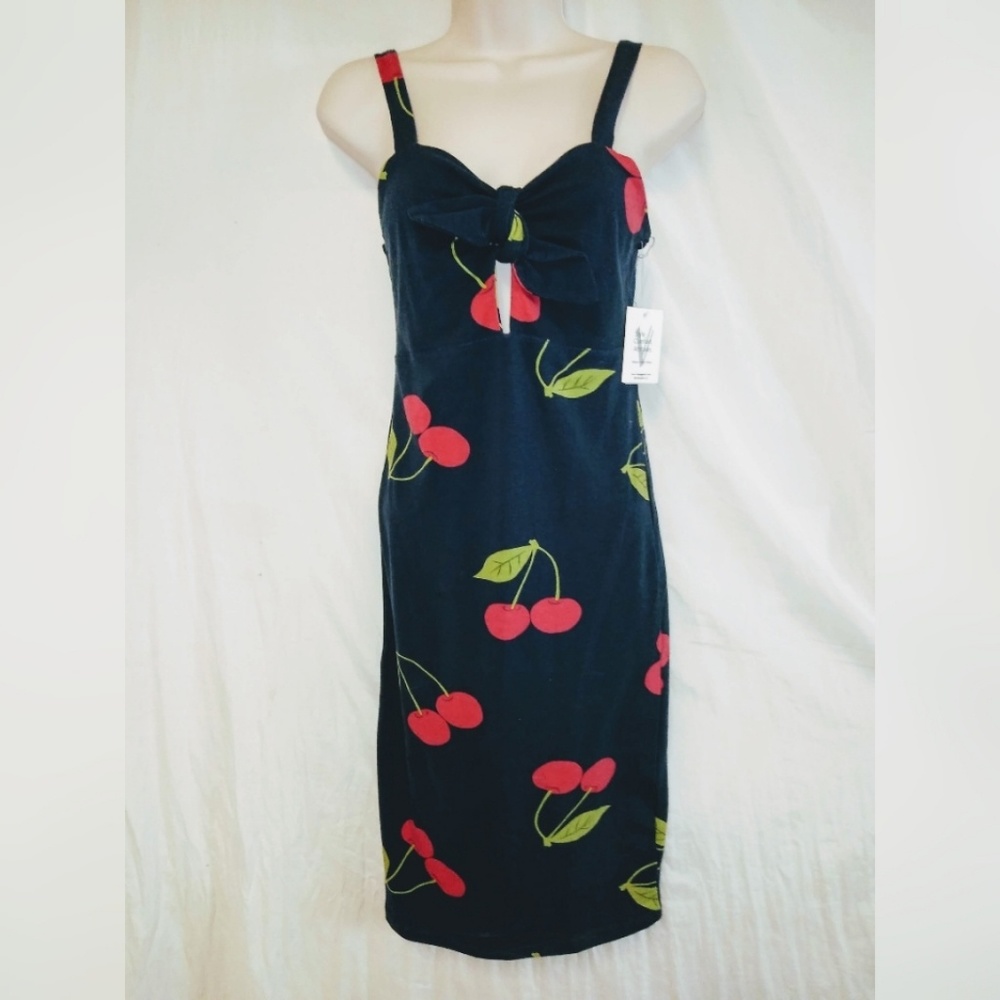 NWT Vibe Sportswear Sundress M Midi Cotton Blend